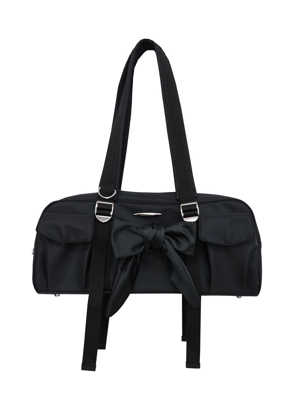 【SIWEOL107】camo pottie bag MUSINSA | SIWEOL107 [Nylon] bow pottie bag (black)