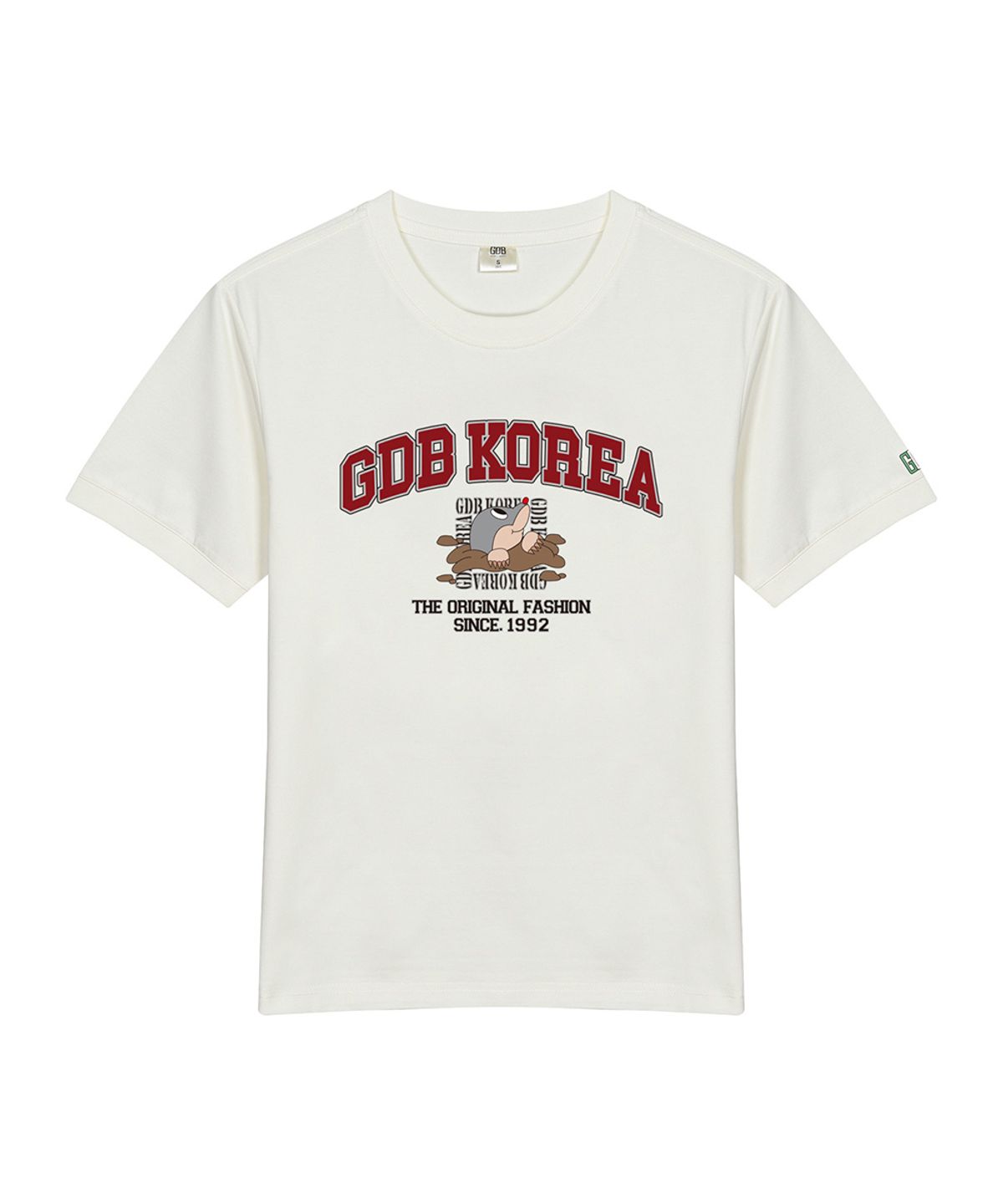 그랭드보떼(GRAIN DE BEAUTE) NEO T-SHIRT 02 [BEIGE]