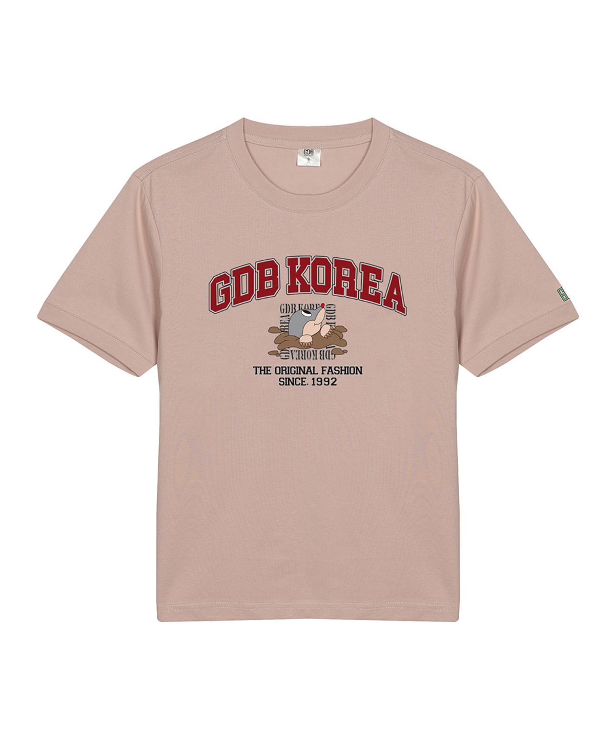 그랭드보떼(GRAIN DE BEAUTE) NEO T-SHIRT 02 [INDI PINK]