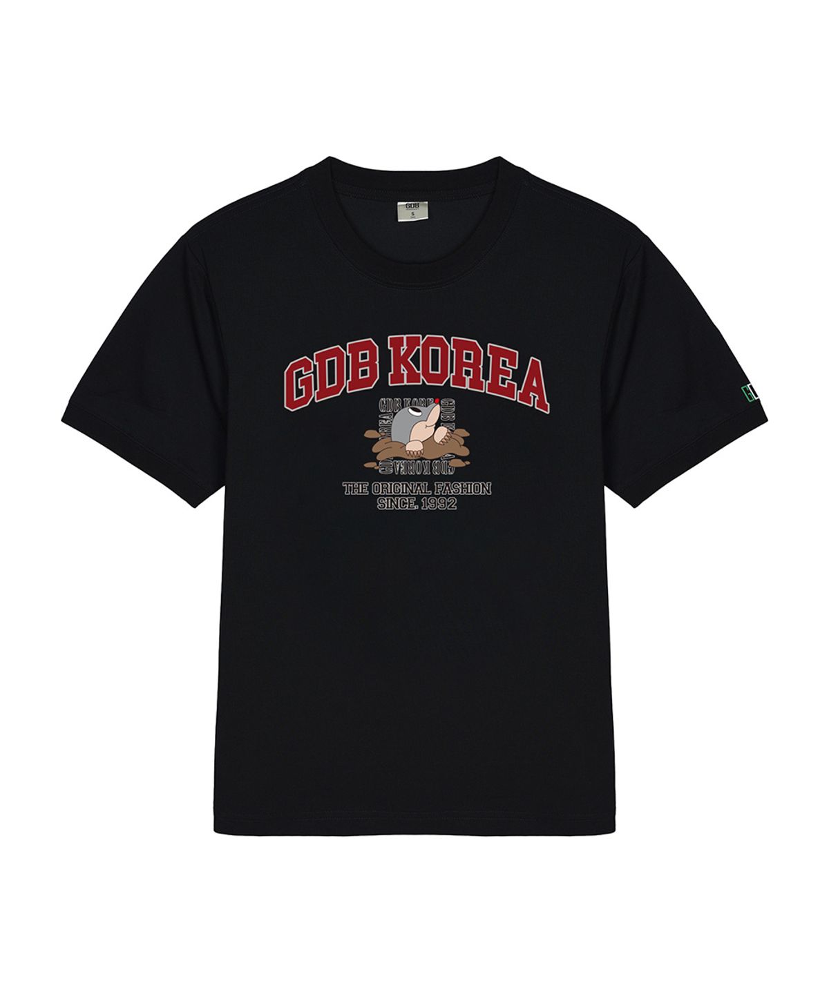 그랭드보떼(GRAIN DE BEAUTE) NEO T-SHIRT 02 [BLACK]
