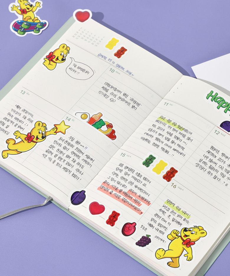리무버블 스티커 (6-Types)