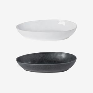 리비아 36cm 타원오븐접시