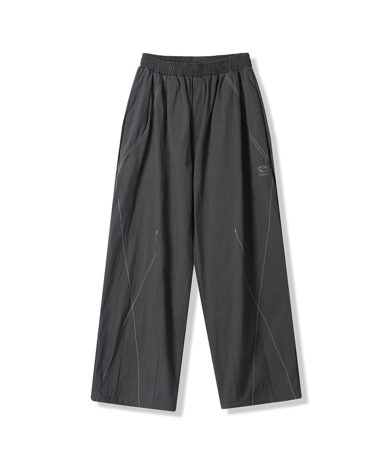 Portree Wide CN Pants DARK GREY