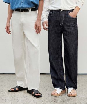 [2PACK][여름원단]Semi Wide Jeans DCPT003