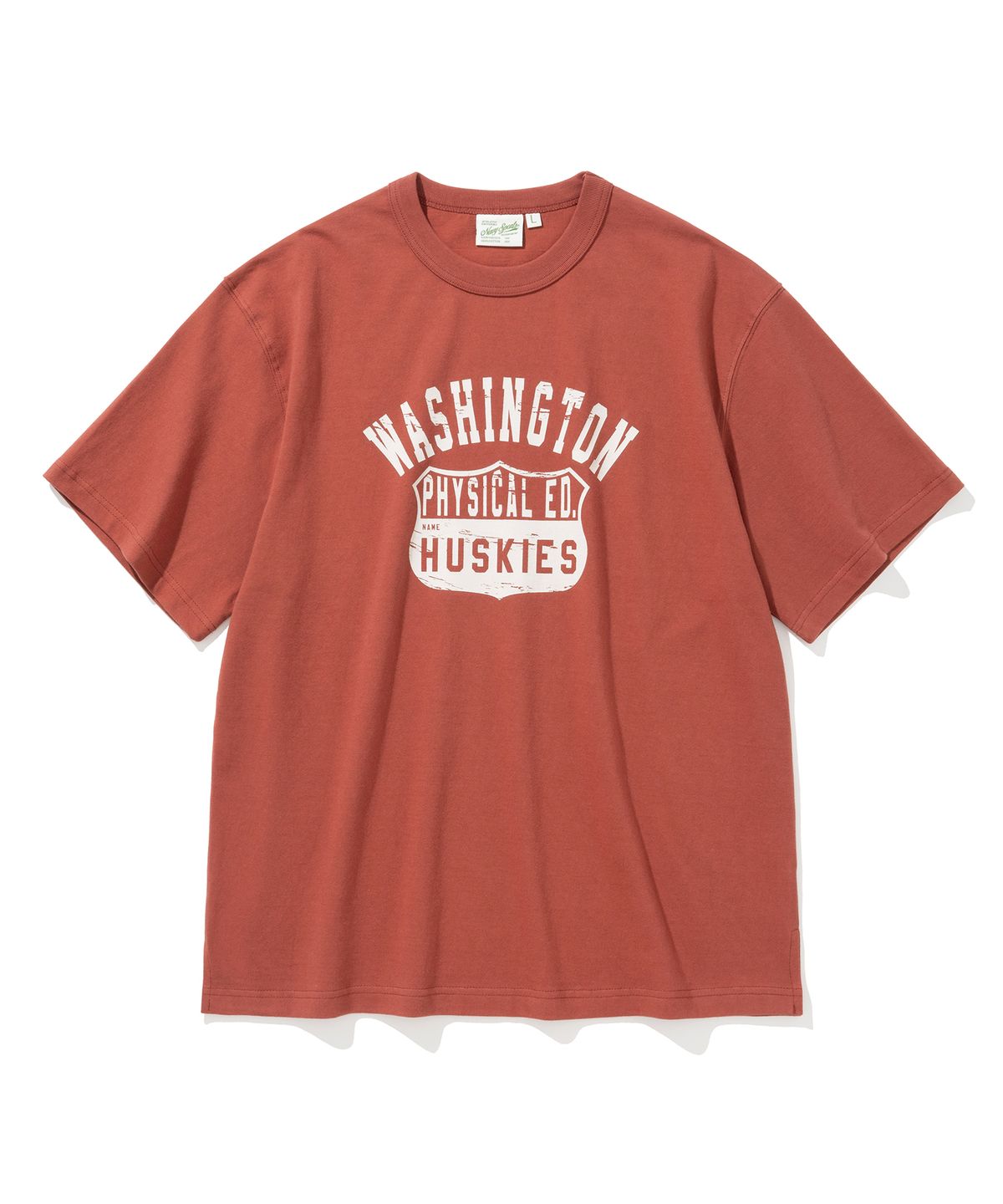 유니폼브릿지(UNIFORM BRIDGE) washington s/s tee brick red