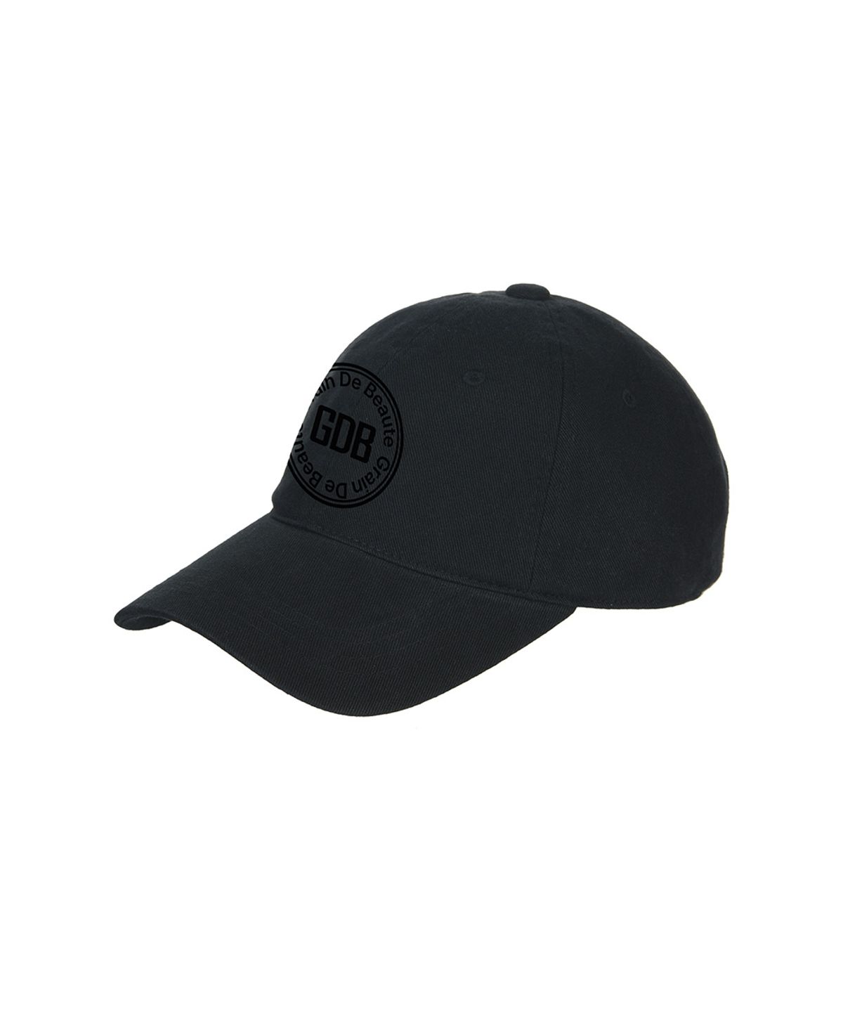 그랭드보떼(GRAIN DE BEAUTE) CERCLE LOGO BALL CAP [BLACK]