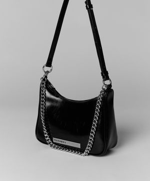 세이지 체인 숄더 크로스백