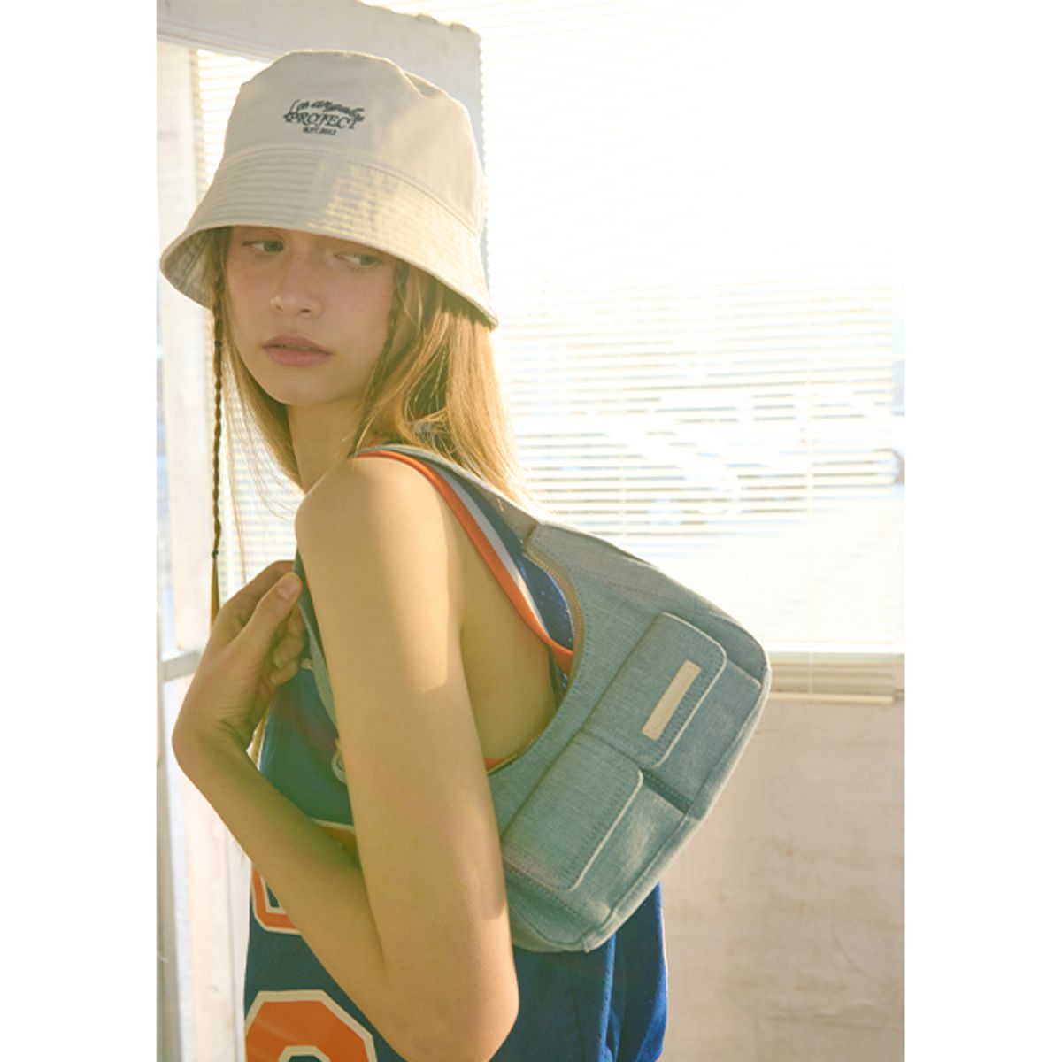 랩(LAP) 로스앤젤레스 벙거지 AQ7AH304