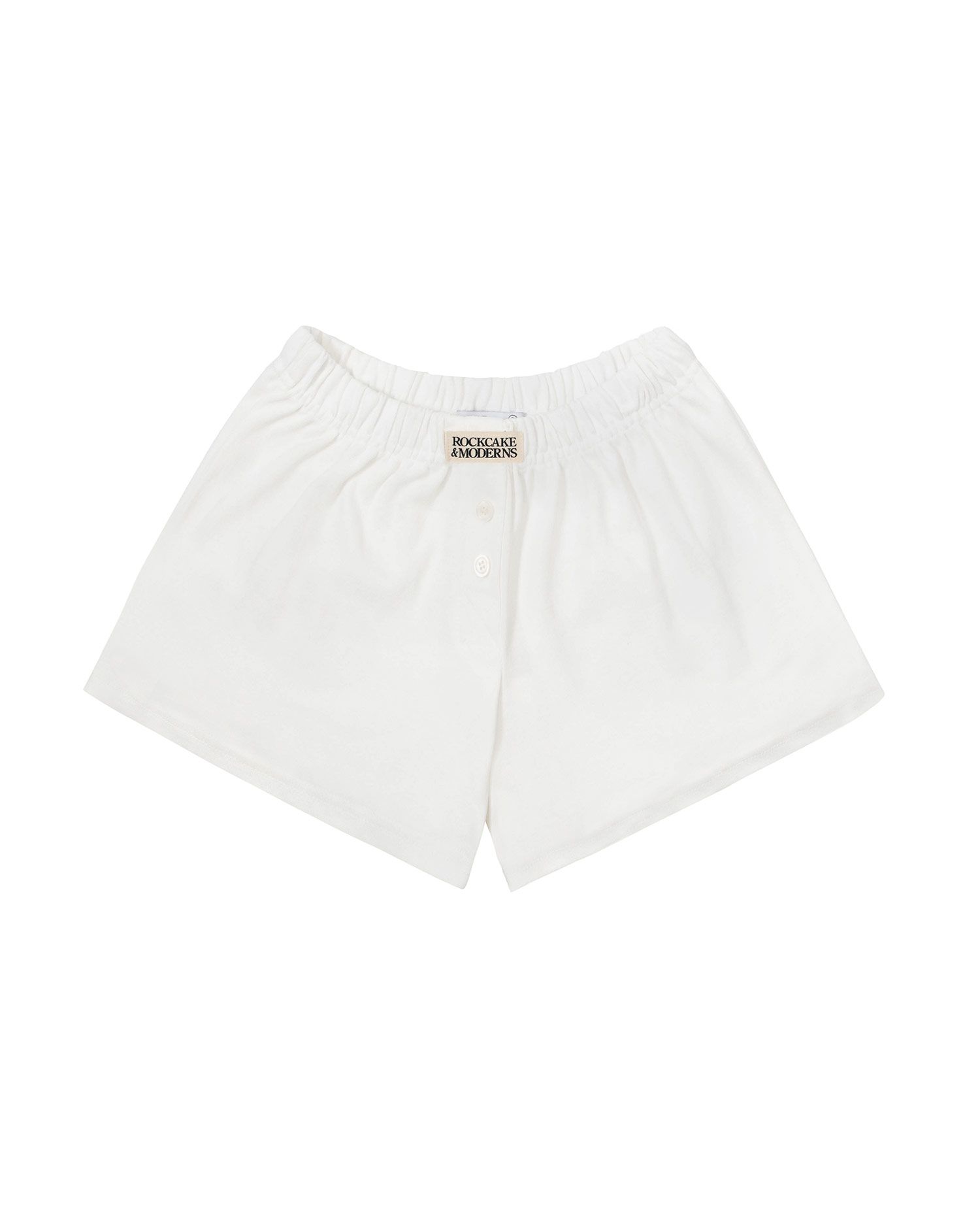 パンツ ROCKCAKE Beige Label Button Shorts Ivory RC24PT06700 MUSINSA | ROCKCAKE Beige Label Button Shorts - Ivory