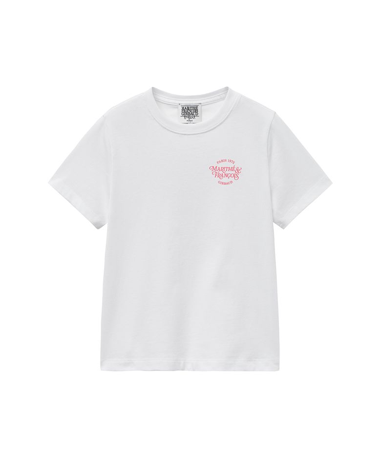 ENFANT AEROCOOL MELLOW LOGO TEE white