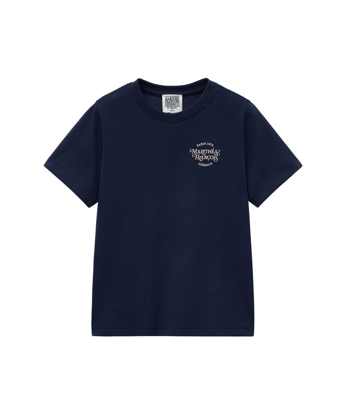 마리떼 키즈(MARITHÉ KIDS) ENFANT AEROCOOL MELLOW LOGO TEE navy