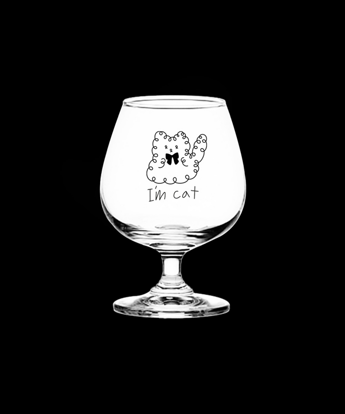 엠엠엠기프트샵(MMMGIFT) Im cat 캣 와인잔