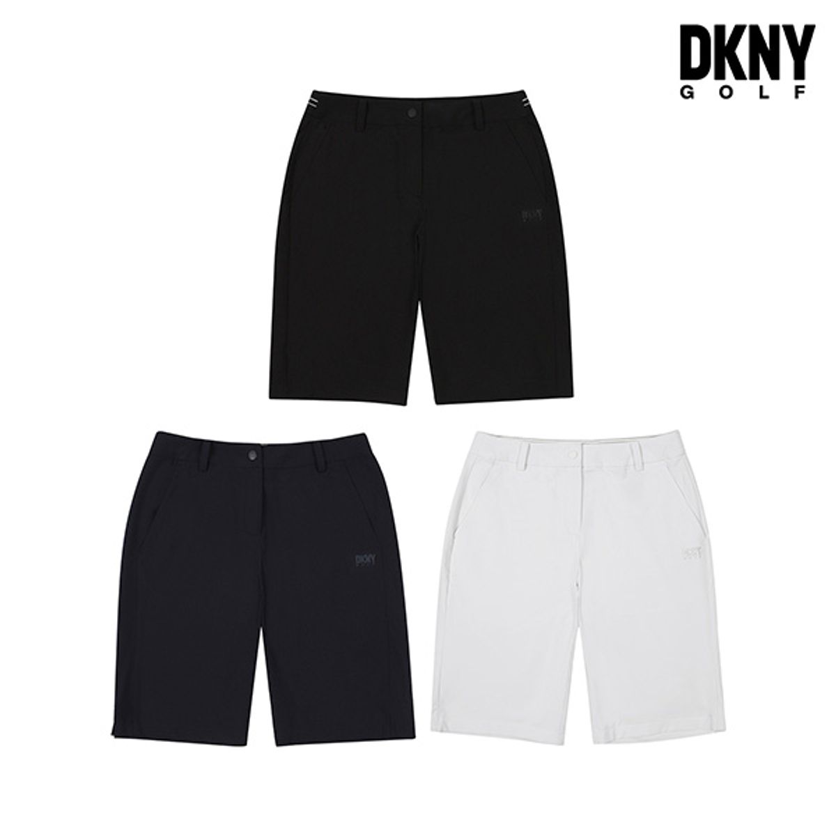 디케이엔와이(DKNY GOLF) [3PACK] 우먼즈 하프팬츠