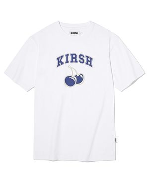 아치 체리 로고 티셔츠 [화이트]