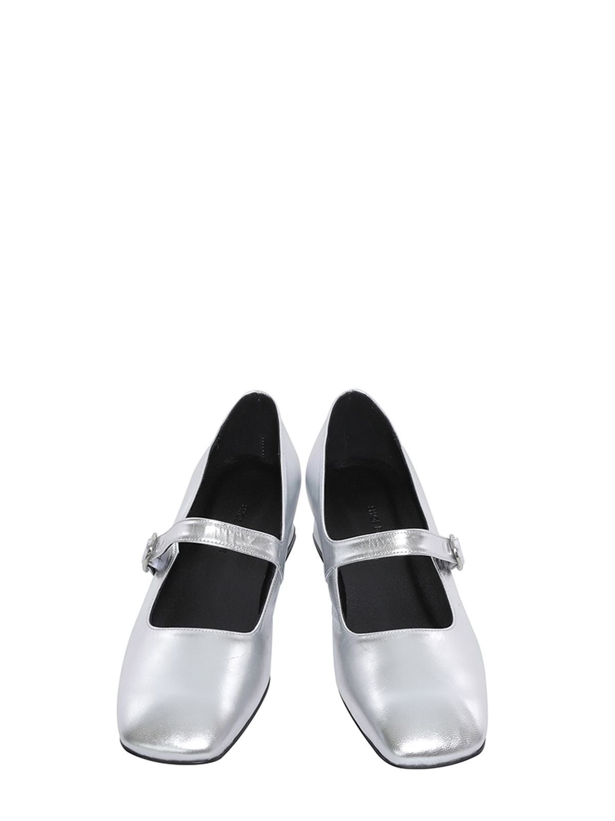 슈바이초이(SHOEBYCHOI) 스퀘어 토우 로우 메리제인 (3cm)- 블랙, 라벤더, 실버