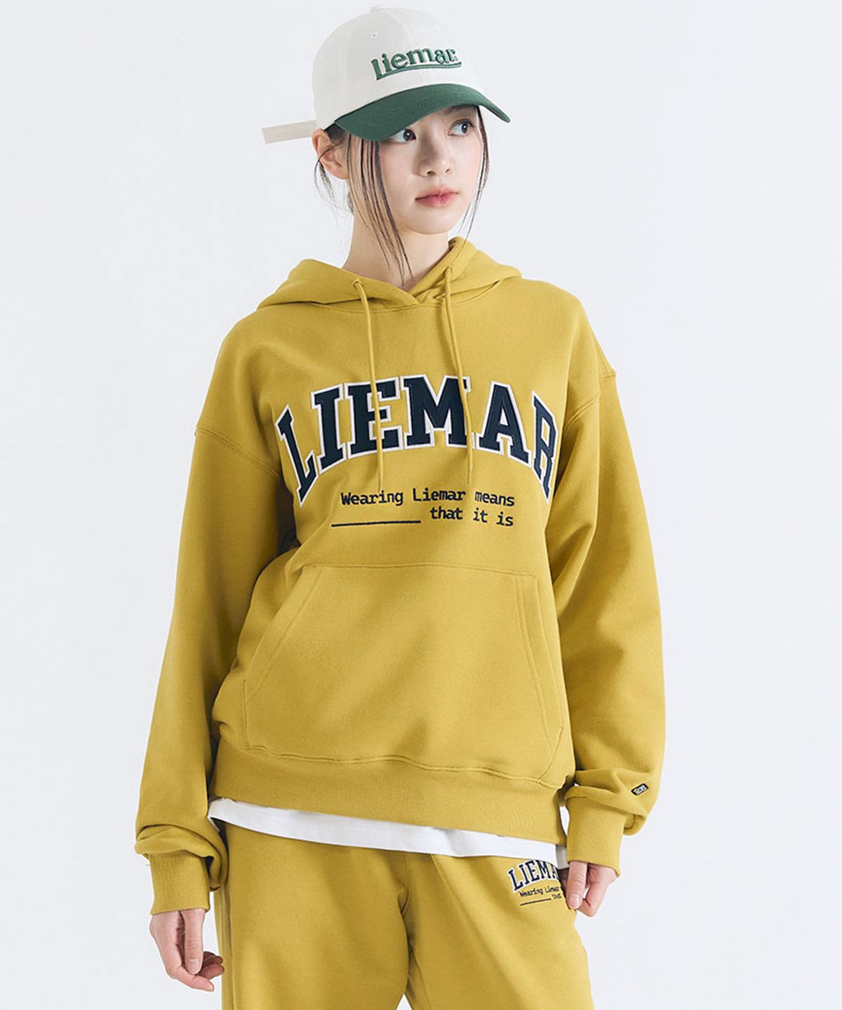 리에마르(LIEMAR) 시그니처 리에마르 후드 머스타드