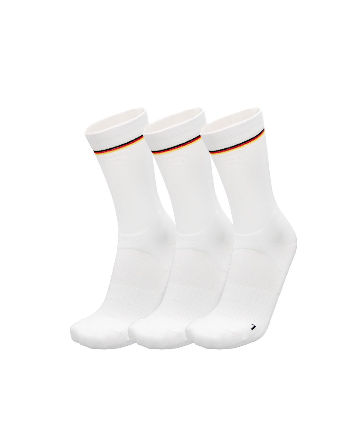 삭스업(SOCKSUP) 컴프레션 러닝 크루삭스  화이트 3PACK