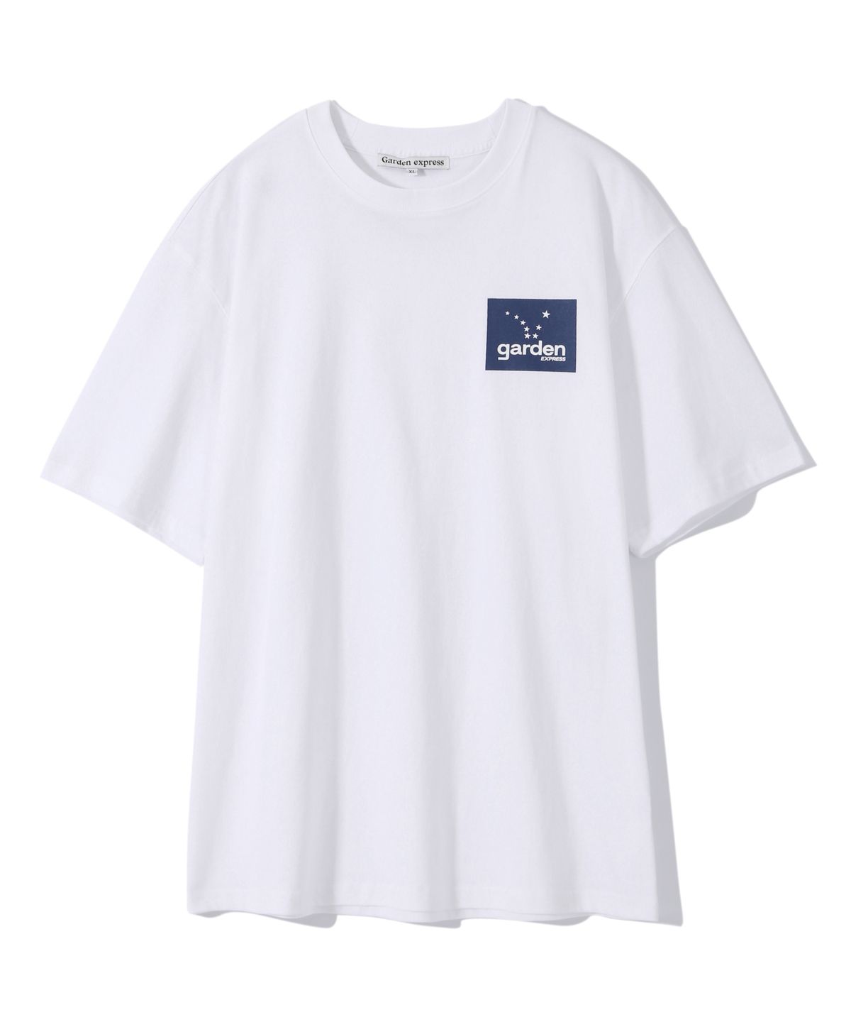 가든익스프레스(GARDEN EXPRESS) SHOOTING STAR LOGO T-SHIRT (white)