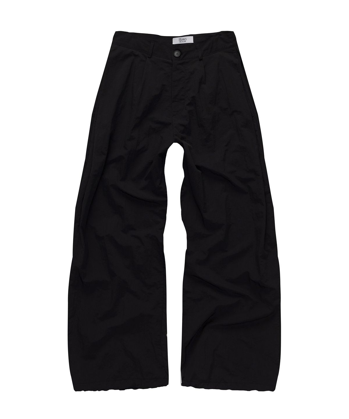 플로즈룸(FLAWSROOM) Side Two Tuck Balloon Pants [BLACK]