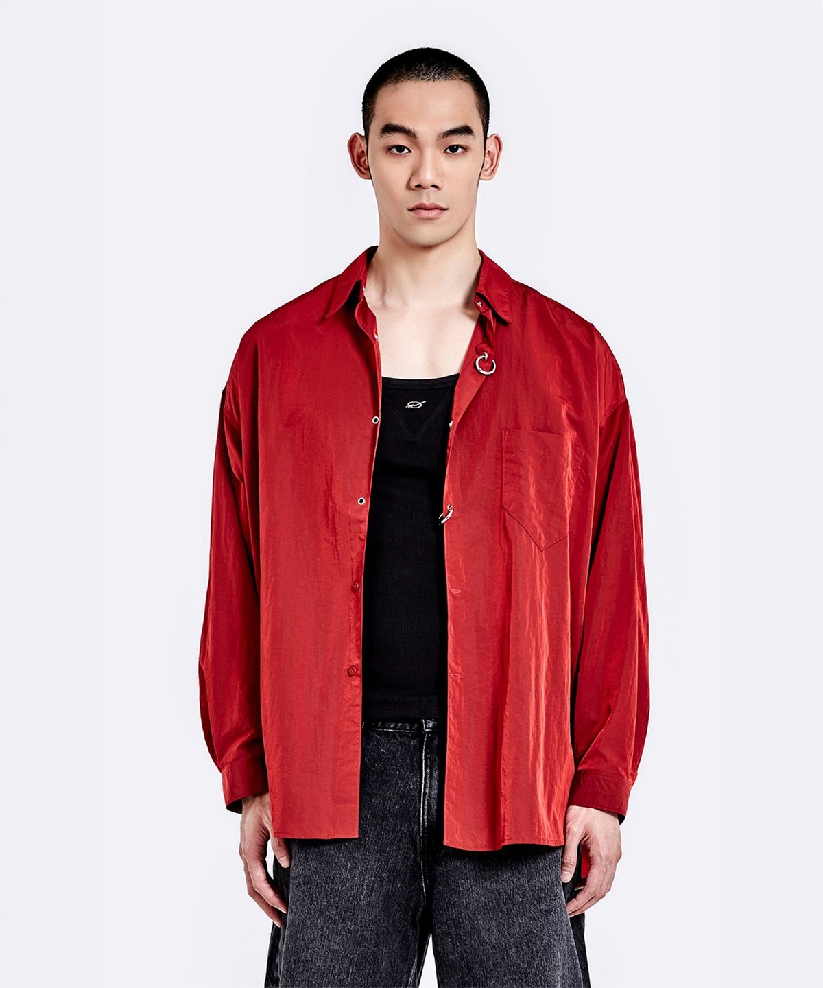 51퍼센트(51PERCENT) Ring shirt - Red