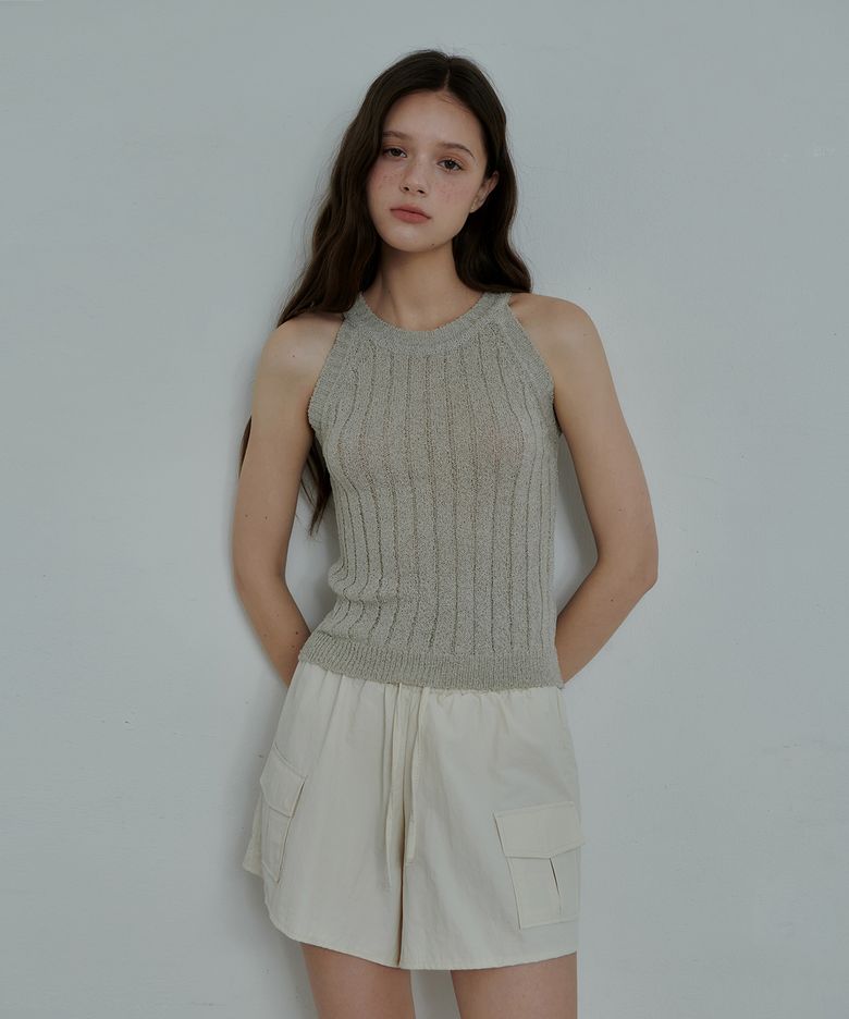 Moment Halter-neck Sleeveless