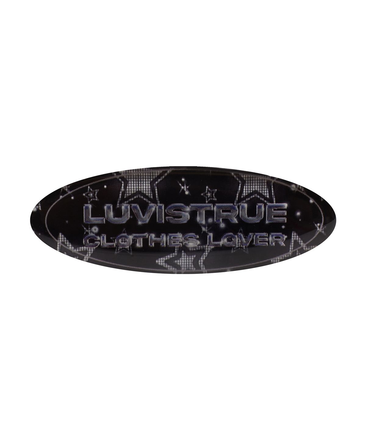 러브이즈트루(LUVISTRUE) BASIC STAR LOGO PIN(BLACK)