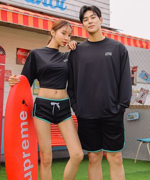 크래커 커플 래쉬가드 세트