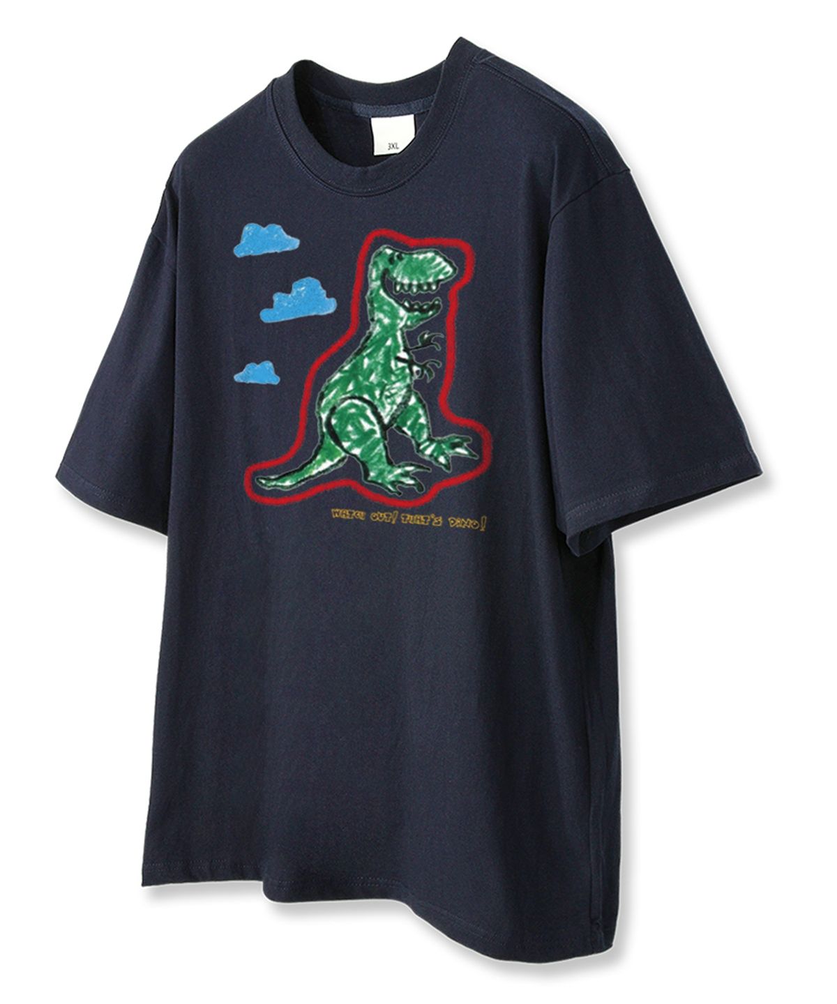 낫유즈얼(NOTUSUAL) 다이노 반팔티[NAVY]
