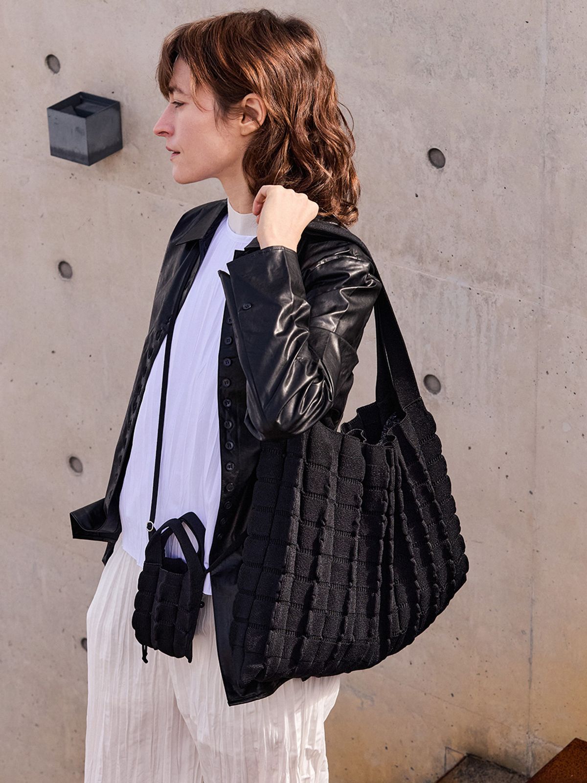 조셉앤스테이시(JOSEPH&STACEY) Lucky Pleats Knit L Fiori (ALL)