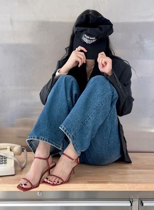 Cleanit strap heel sandals