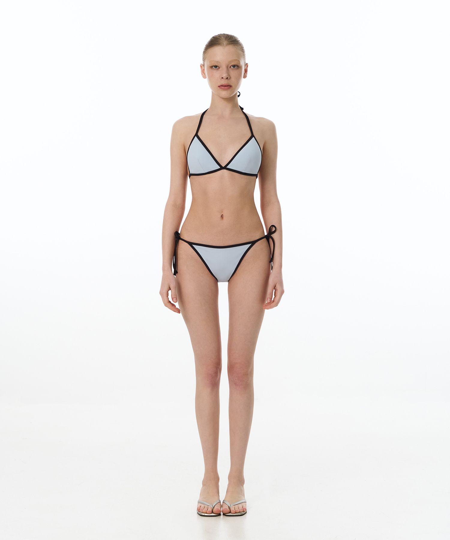 MUSINSA | VINAJ Triangle Bikini Pants (Sky Brown)