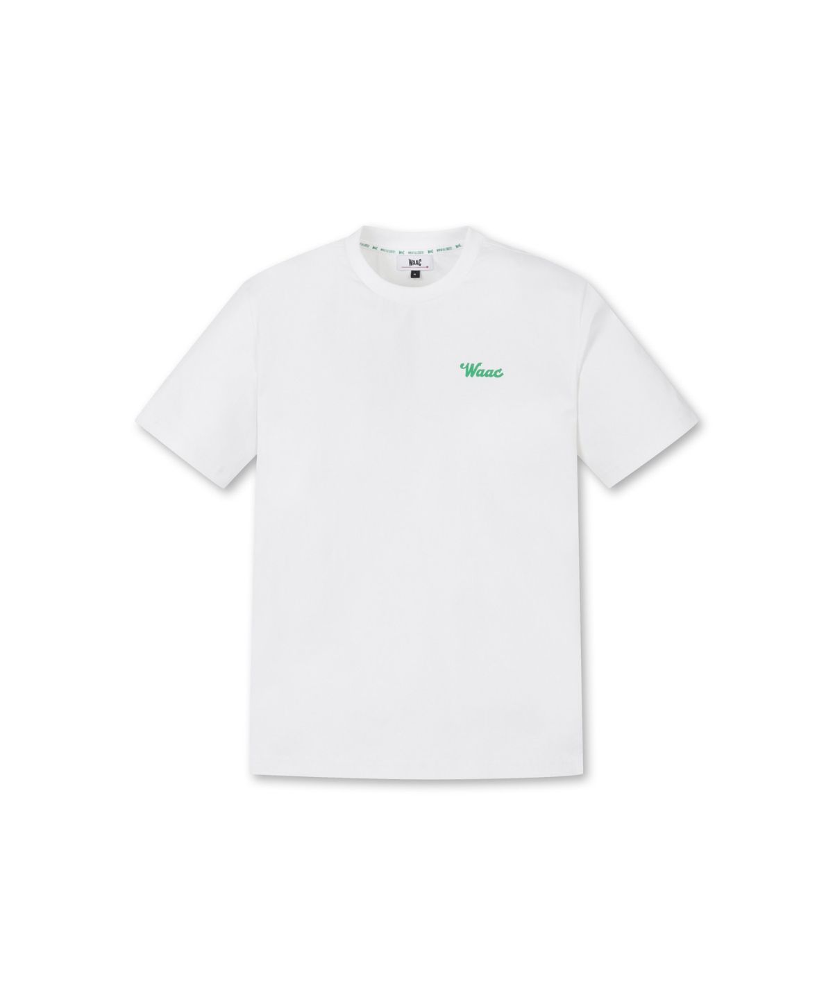 왁(WAAC) Uni WAACKY Print SS Crewneck Top_WMTCM24223WHX