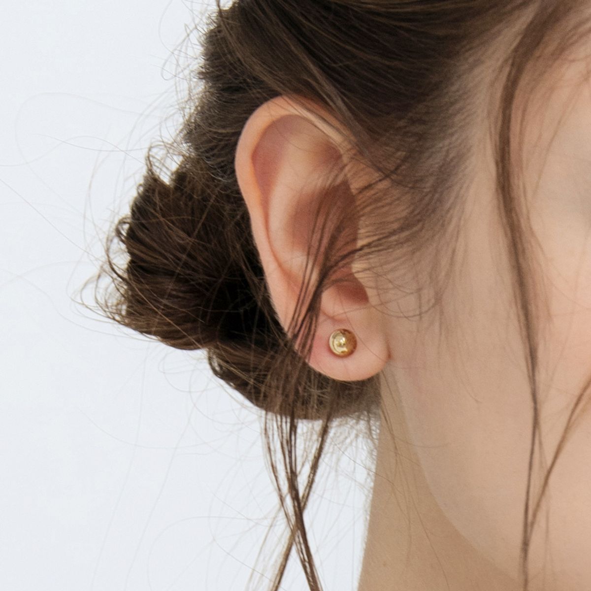 므씨엘(MCEL) 14K/18K 베이직 골든볼 귀걸이