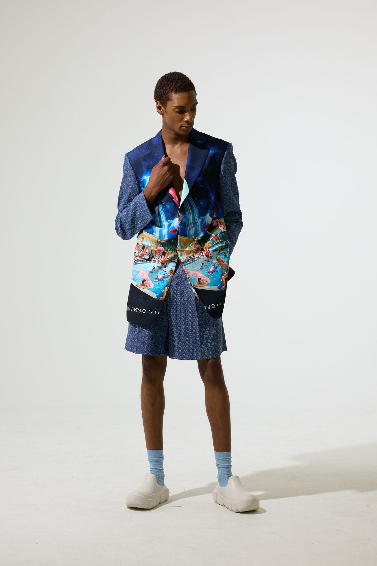 그리디어스(GREEDILOUS) Utoppia 01 Solid Suit Shorts