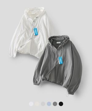 [2PACK] 아이스 스티치 스트링 바람막이