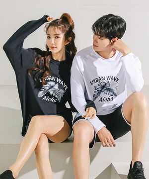 더이모션 커플 래쉬가드 세트