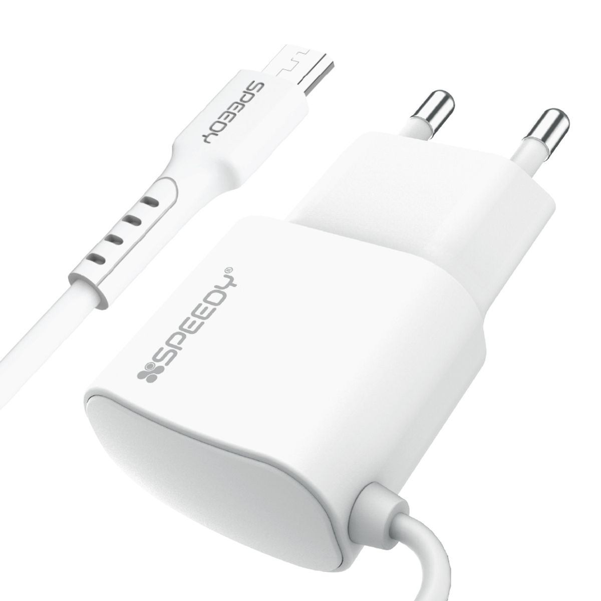 스피디(SPEEDY) 5V 2A 저속 USB 충전기 5핀 케이블 일체형 어댑터