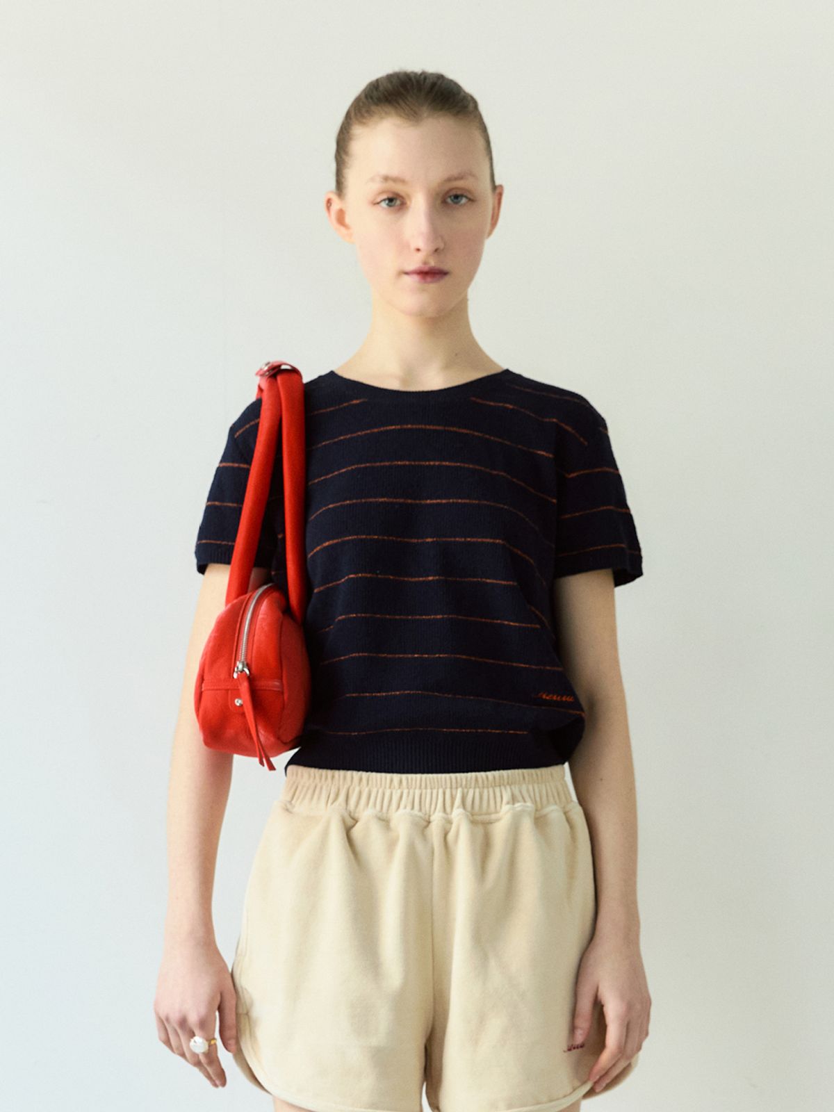 시엔느(SIENNE) Rome Stripe Knit (Navy)