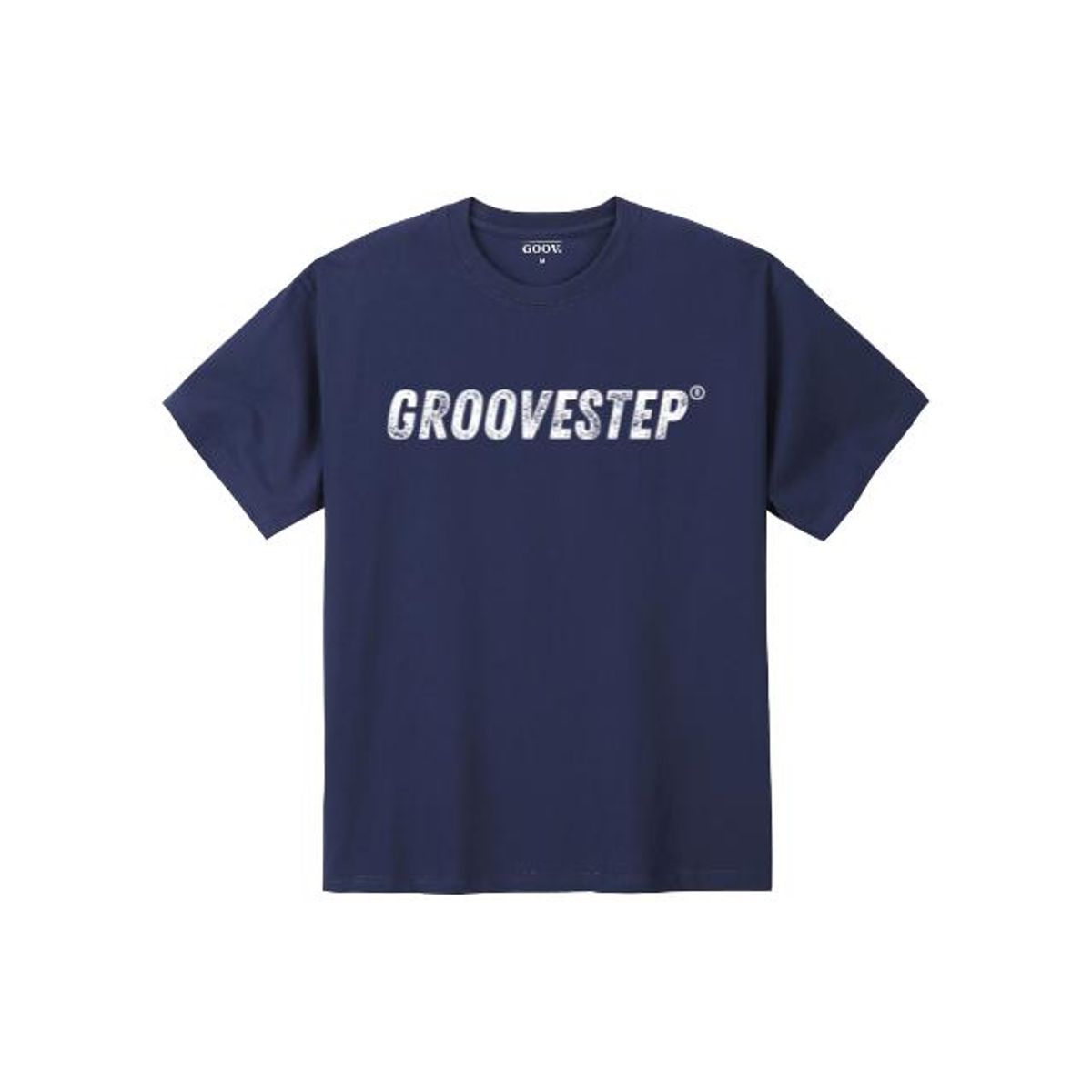 그루브스텝(GROOVESTEP) 심볼 오버핏 프린팅 반팔 티셔츠 S0178