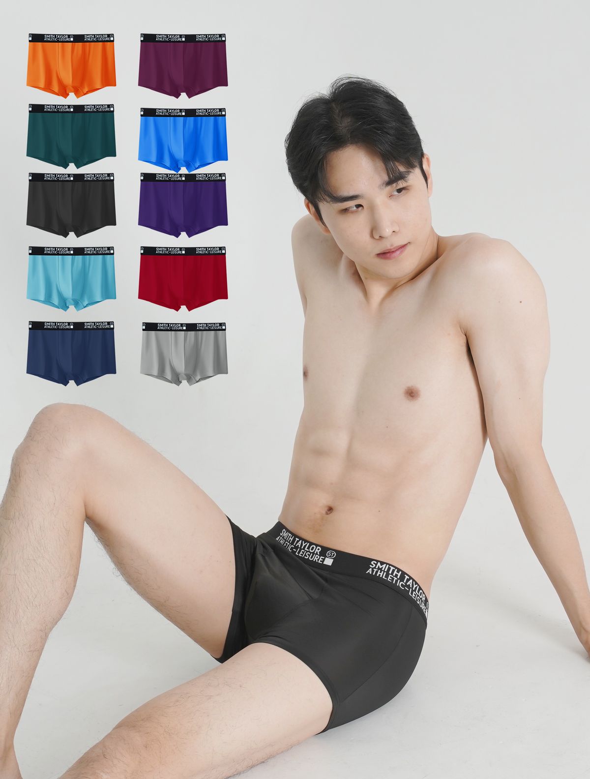 스미스테일러(SMITHTAYLOR) 애슬레져 남자팬티 드로즈 속옷 10종 PACK