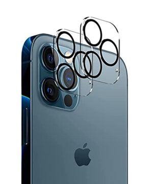 [풀커버/2매입] 아이폰/갤럭시 빛번짐방지 카메라 렌즈 강화유리 보호필름