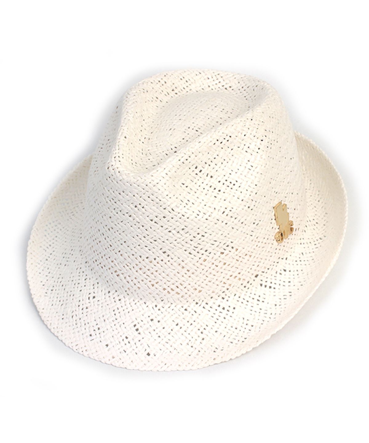 유니버셜 케미스트리(UNIVERSAL CHEMISTRY) BU Swing Simple White Fedora 여름모자