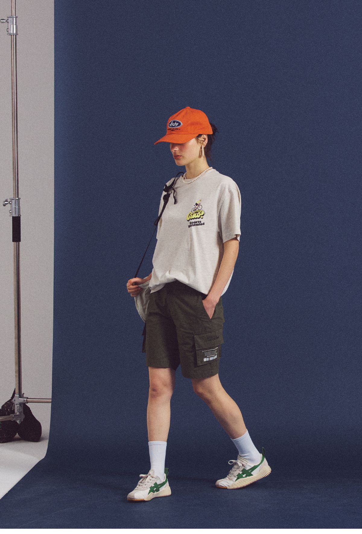 스포츠 일러스트레이티드(SPORTS ILLUSTRATED) CYCLING CIAO HALF SLEEVE (OATMEAL)