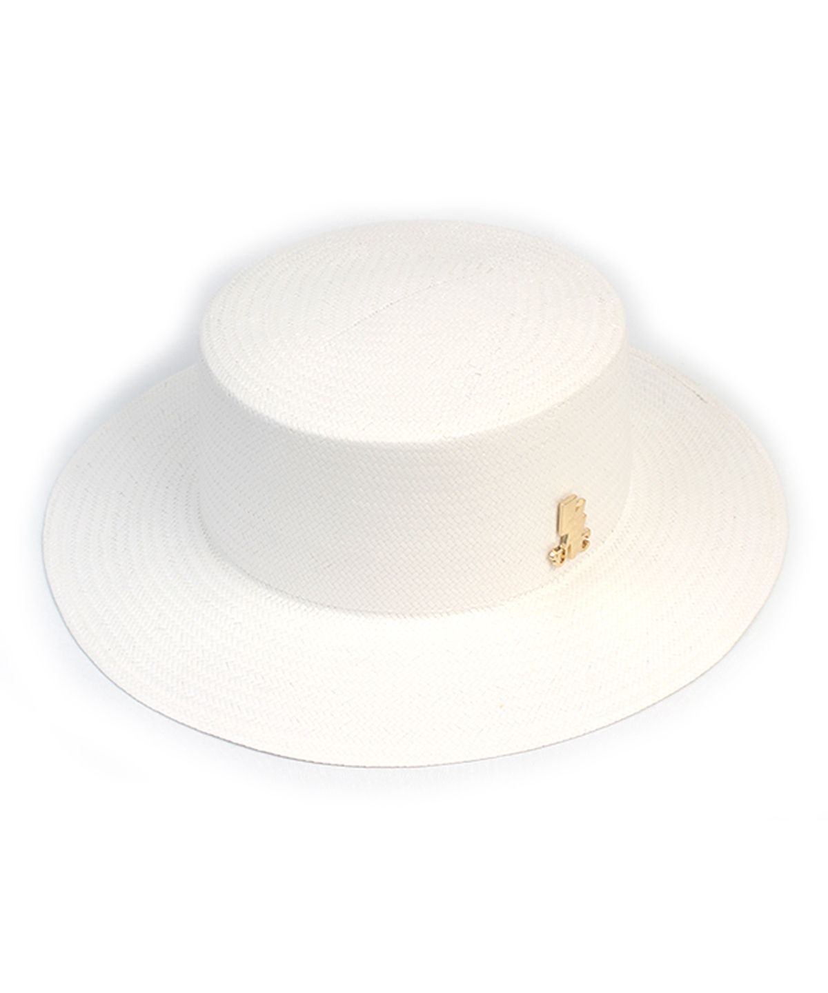 유니버셜 케미스트리(UNIVERSAL CHEMISTRY) Gentle White Panama Hat 여름모자