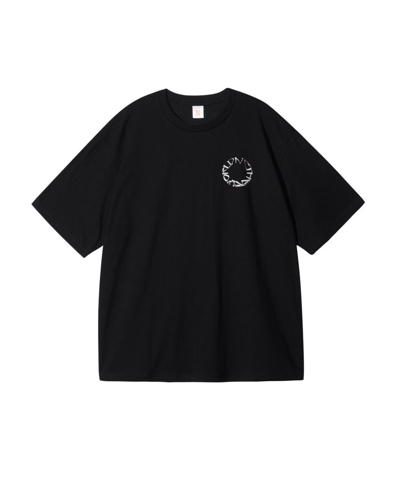 CHROME TEE BLACK