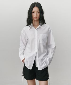 수피마 코튼 대디 셔츠 화이트