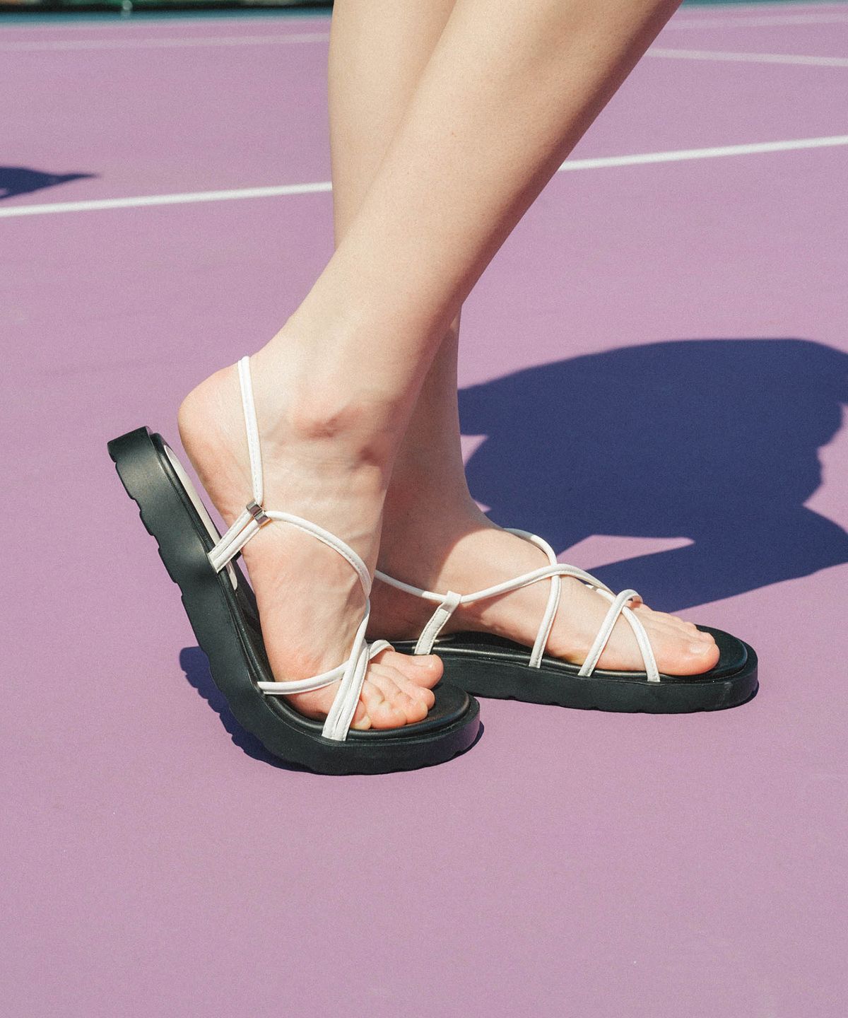 솔트앤초콜릿(SALT AND CHOCOLATE) 소프트 폼 스토퍼 샌들 412424018 (2cm/3colors)