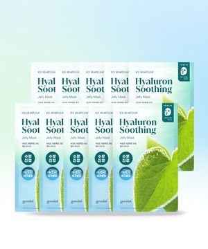 [10pack] 어성초 히알루론 수딩 젤리마스크