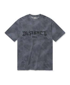 투톤 믹스 타이다이 티셔츠 [그레이블루]