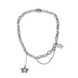 원터치 자석 써지컬 체인 별 목걸이